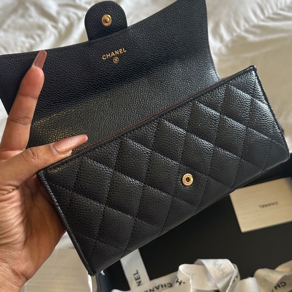 Sold on e b a y Chanel long wallet - Picture 8 of 9